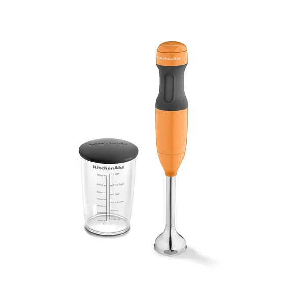 KitchenAid KHB1231 2-Speed Hand Blender, Tangerine