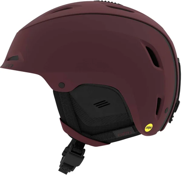 Giro Adult Range MIPS Snow Helmet - Large, Matte Ox Red