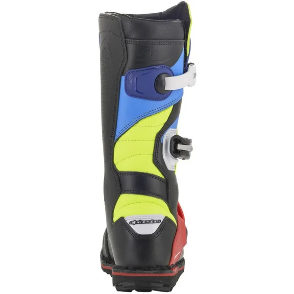 Alpinestars - Boots Tech T Black - Red, Blue, Yellow Fluo - Size 8