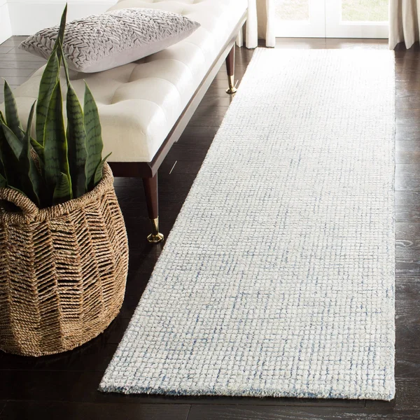 Safavieh 5& x 8& Abstract ABT470M Ivory, Blue Rug
