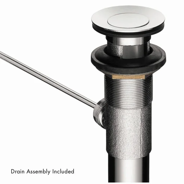 Hansgrohe Puravida Single Hole Bathroom Faucet - White, Chrome 15074401