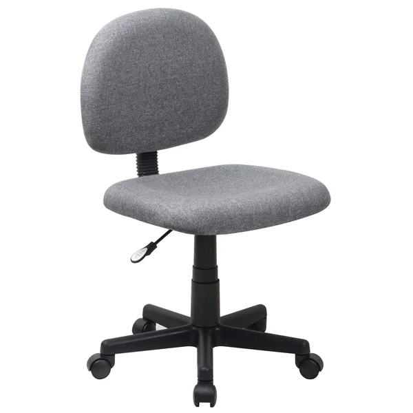 Alamont Mid-Back Gray Fabric Swivel Task Office Chair