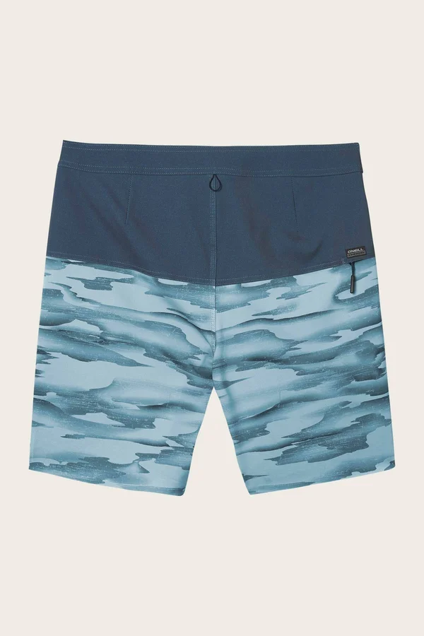 O&Neill Hyperfreak Nomad 19x22 Boardshorts Men's Light Blue, 34