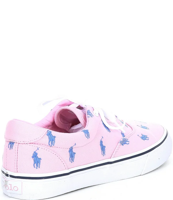 Polo Ralph Lauren Men's Thorton Embroidered Lace-Up Sneakers - 8M