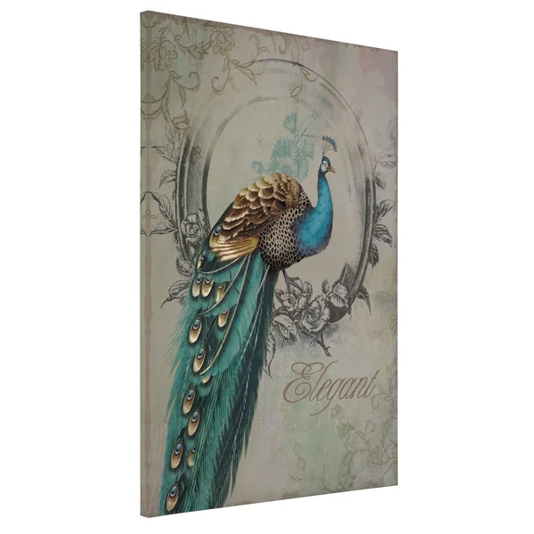 Peacock Poise I, Wall Art, Yosemite Home Decor