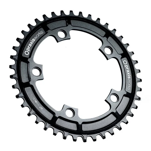 Praxis Works Aero Solid Road, 5-arm, 130 mm BCD Chainring Set