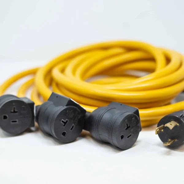 Firman 1105 30 Amp Generator Power Cord (l5-30p to 3x5-20R)