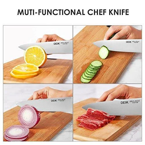 Deik 14 Pcs Knife Set, High Carbon Stainless Steel Kitchen Knife Set
