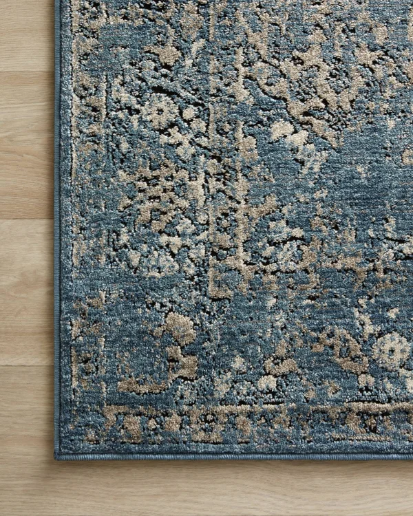 Loloi Millennium MV-05 3&7x22 x 5&7x22 Blue - Taupe Rug
