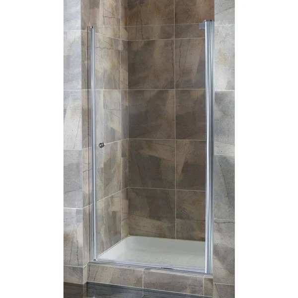 Foremost CVSW3372-CL-BN Shower Door, brush Nickel, pivot, 72 in