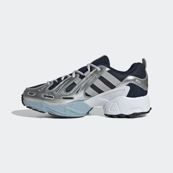 Adidas EQT Gazelle Navy & Silver Shoes - Navy - 11