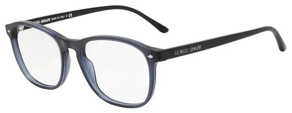 Giorgio Armani AR7003 Eyeglasses Color 5004 Matte Blue Transparent