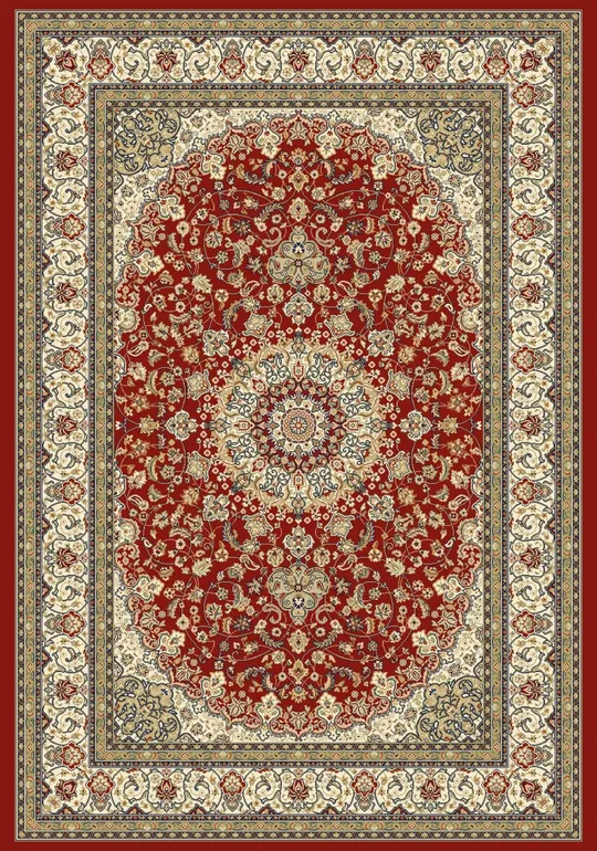 Dynamic Rugs Ancient Garden 57119 Rug - 7&10x22 Round, Grey/Cream
