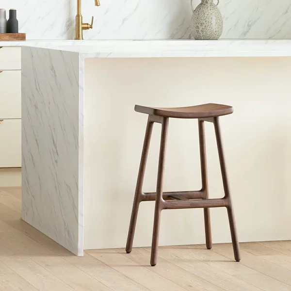 Solid Walnut Counter Stool - Article Esse Modern Furniture