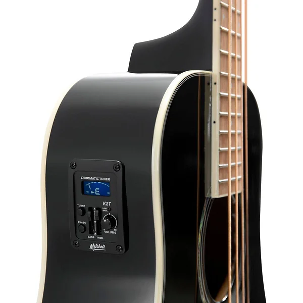 Mitchell EZB Super Short-Scale Acoustic-Electric Bass Black