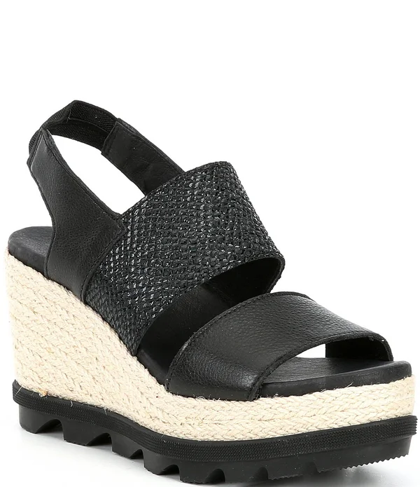 Sorel Joanie II Slingback Jute Size 7 - Black