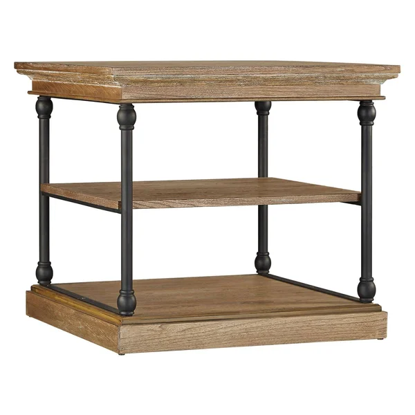 Weston Home 2 Shelf Side Table