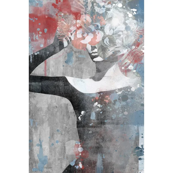Marmont Hill Confused and Unknown Canvas Wall Art - Size: 45 inch x 30 inch