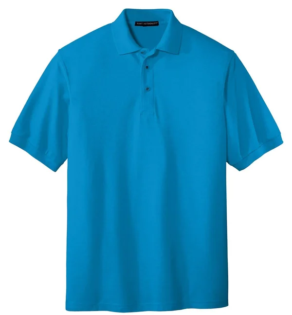 Port Authority K500ES Extended Size Silk Touch Polo - Turquoise - 10XL