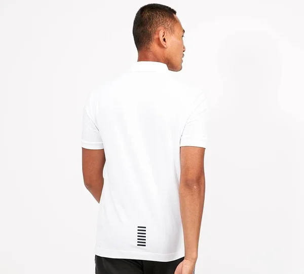 EA7 Core ID Polo Shirt - White - Size S