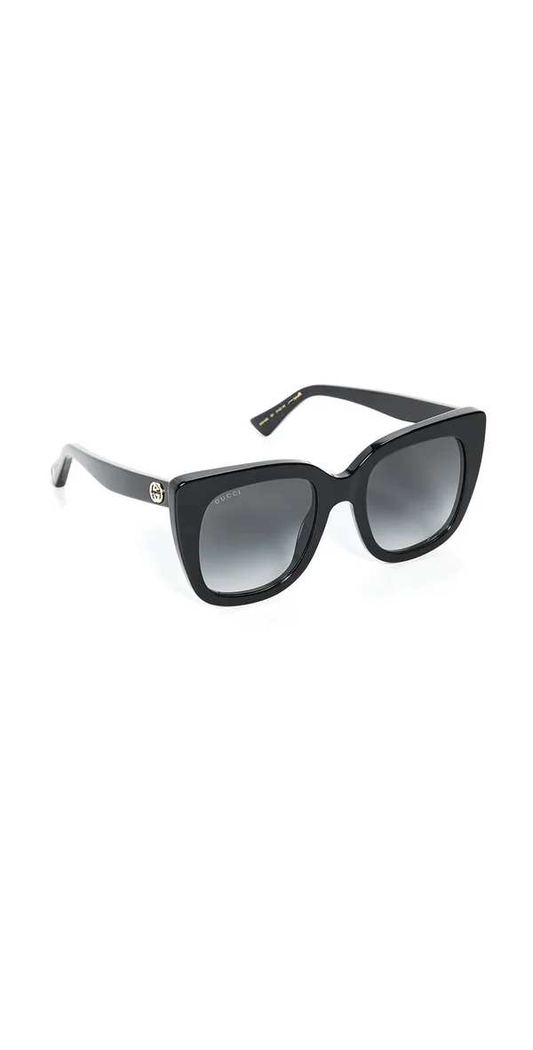 Gucci GG0163S Women Sunglasses - Black Polarized