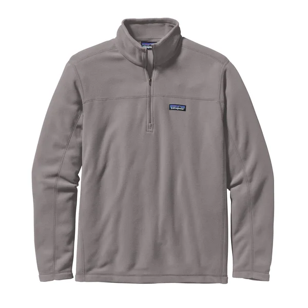Patagonia Men's Micro D Pullover, Feather Grey, L