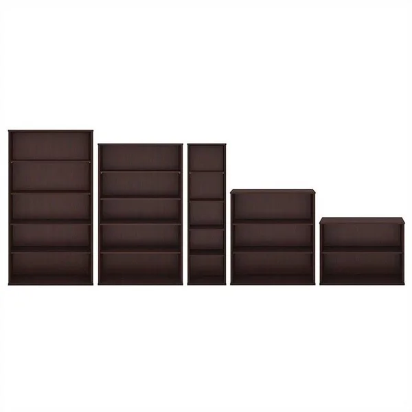 Scranton & Co 30H 2 Shelf Bookcase in Harvest Cherry