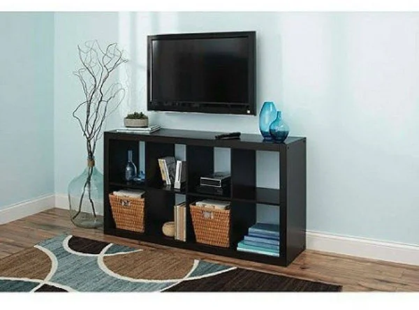 Better Homes and Gardens 8-Cube Organizer - Black