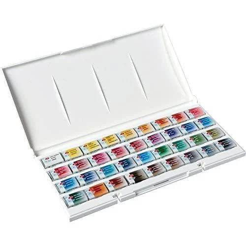 St Petersburg White Nights Watercolour : 36 Pan Set
