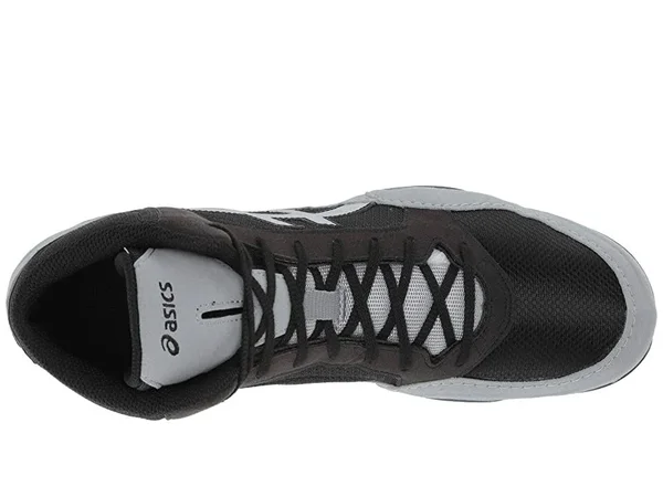 Asics Unisex Snapdown 2 Wrestling Shoes - Black/Silver, 12