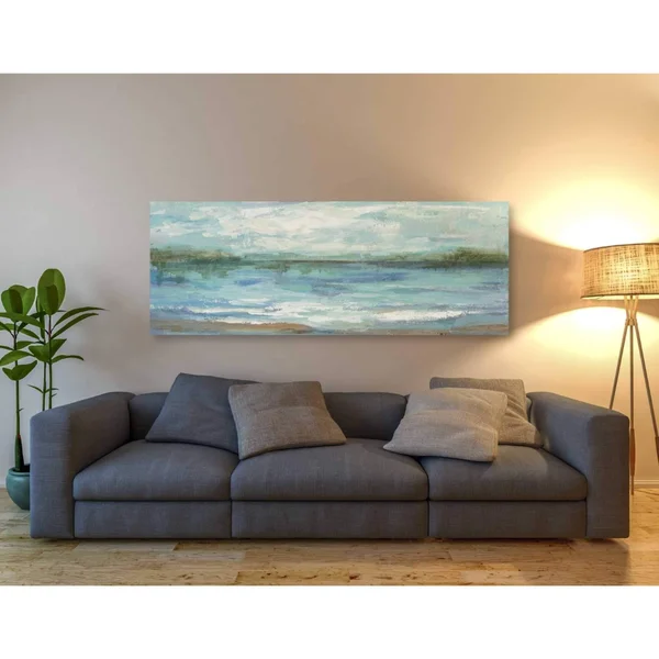Mirrored Sky by Silvia Vassileva - Canvas Wall Art 60x20