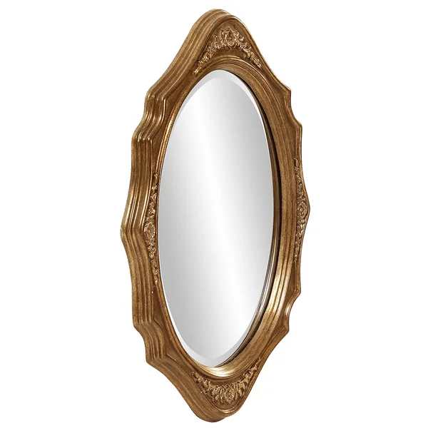 Howard Elliott Trafalga Mirror - Silver Leaf