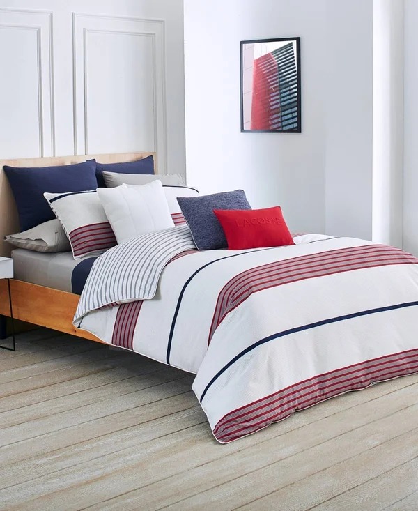 Lacoste Milady Duvet Cover Set - Vintage in - Twin