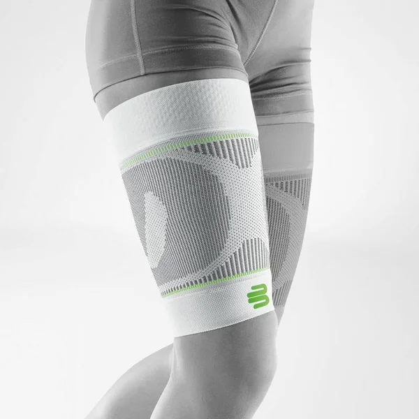 Bauerfeind Sports Compression Sleeve Upper Leg - Thigh Sleeve Compression for Runners - Hamstring Wrap for Groin Pain Relief