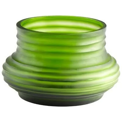 Glass Table Vase Cyan Design