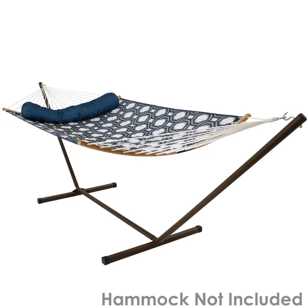 Sunnydaze Decor 12& Heavy-Duty Steel Hammock Stand - Bronze