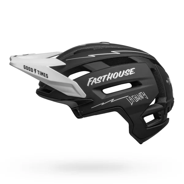 Bell Super Air Spherical MIPS Helmet Small Fasthouse Matte White/Black