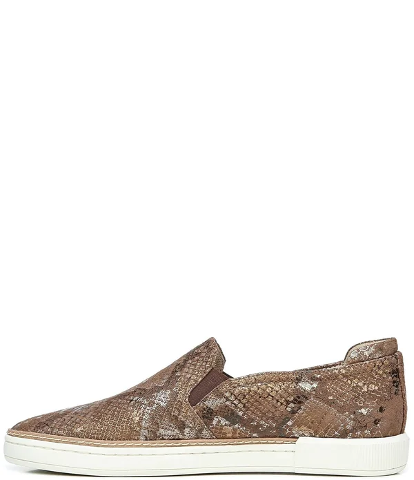 Wide Width Women's Jade Slip-On by Naturalizer in Alabaster Snake (Size 9 W)