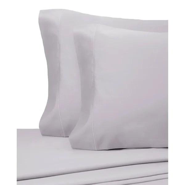 Nectarsoft - 600 Thread Count Sateen Sheet Set, Full, Lilac Marble