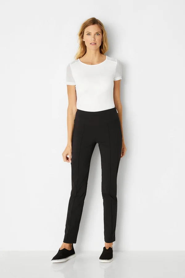 Sonia Curvy Hi Rise Pants Black, S