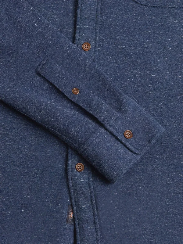 Faherty Men's Knit Alpine Shirt Xs