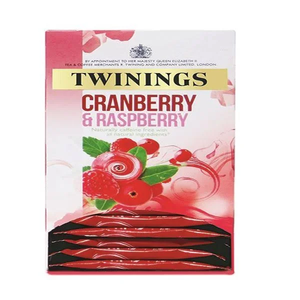 Twinings Cranberry & Raspberry Tea Bags 20 per Pack