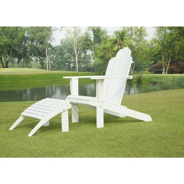 Linon Adirondack Chair, White
