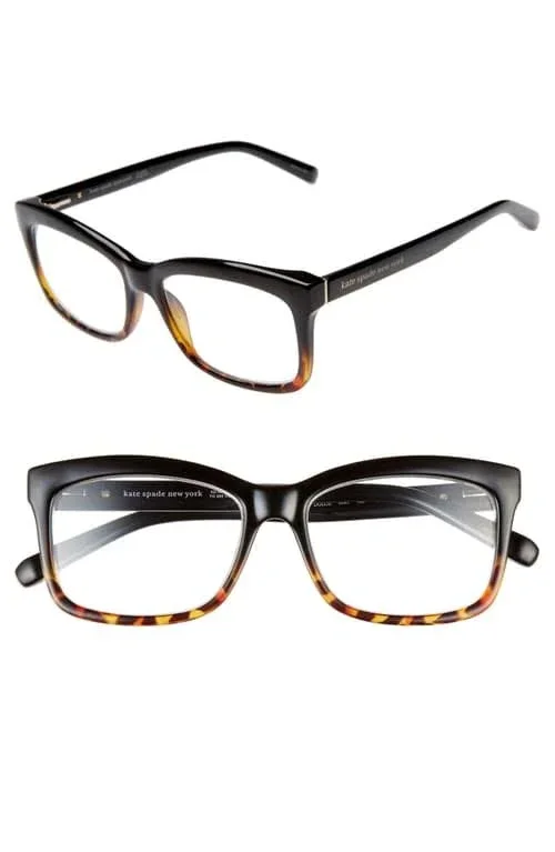 Women's Kate Spade New York Dollie 53mm Reading Glasses - Black Havana