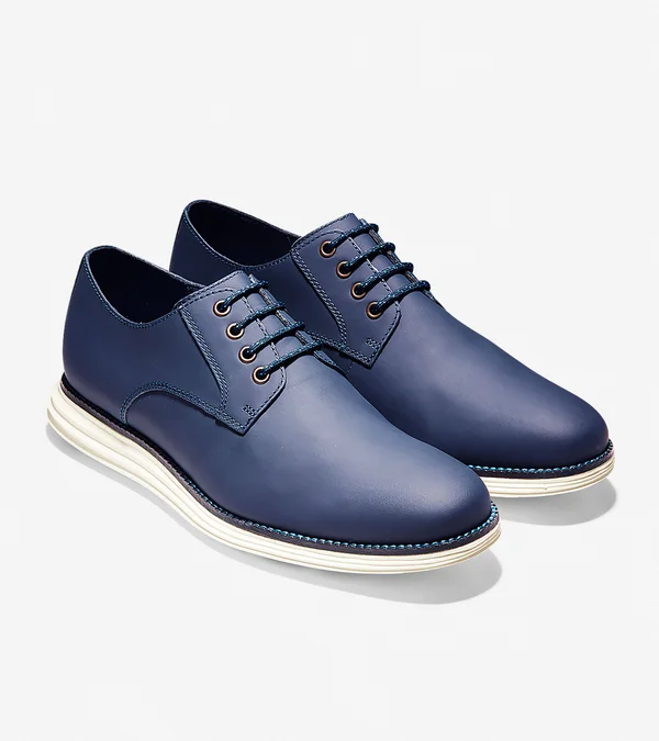 Men's Cole Haan Original Grand Plain Toe Oxford, Size: 8, Blue