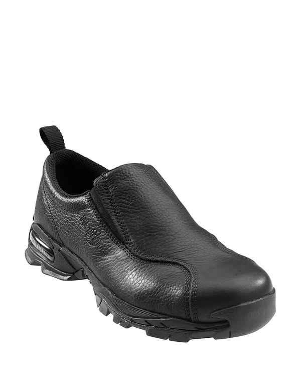 Nautilus Men's Black ESD Slip-On Work Shoes - Steel Toe