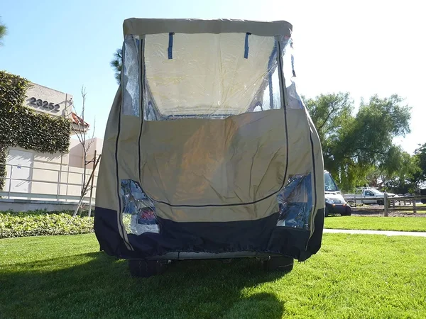 Golf Cart Driving Enclosure for 4 Passengers Roof Up to 80x22L, Fits Club Car, Ezgo and Yamaha G Model