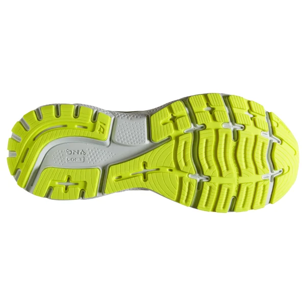 Brooks Ghost 14 Black/Volt Men's Running Shoes, Size: 11.5