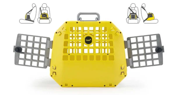 4x4 North America MIM Care2 Pet Carrier - Medium, Yellow