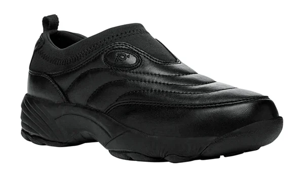 Propet Women's Wash & Wear Slip-On - Size: 7, Black